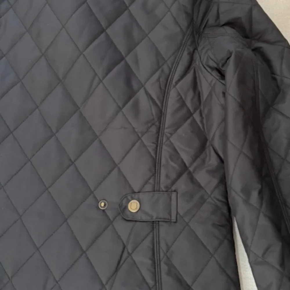 Eddie Bauer Year Round Field Coat Jacket Black Womens M - Picture 10 of 12